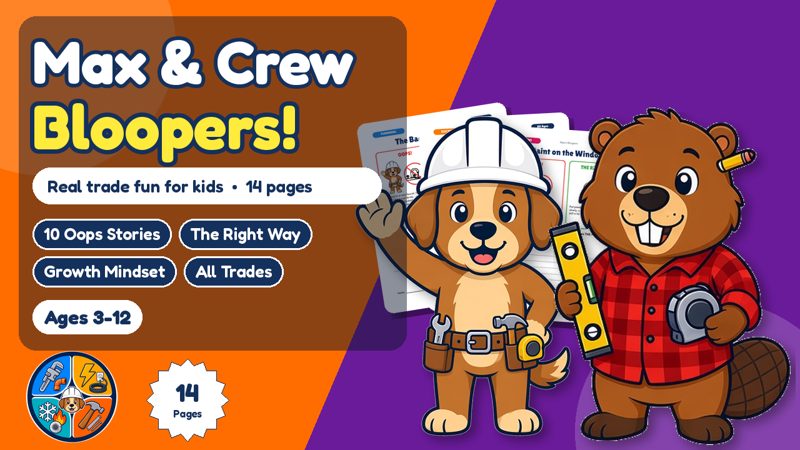 Max & the Crew Bloopers! cover