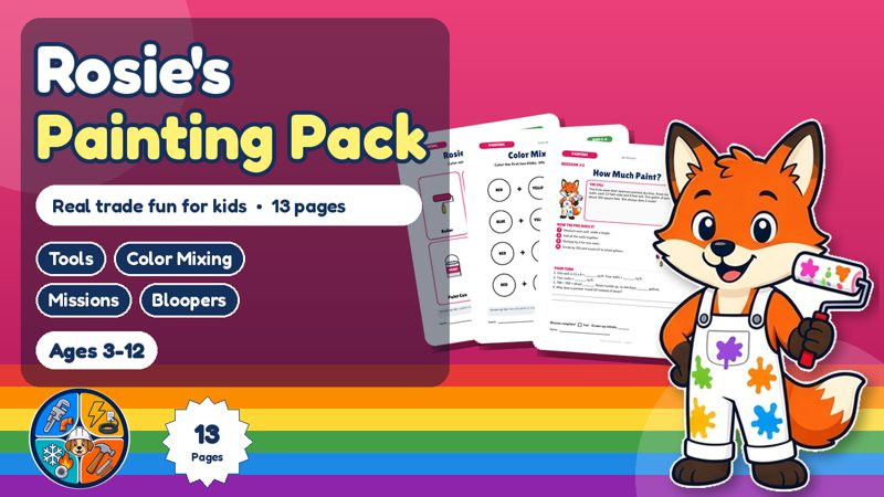 Rosie's Painting Pack cover